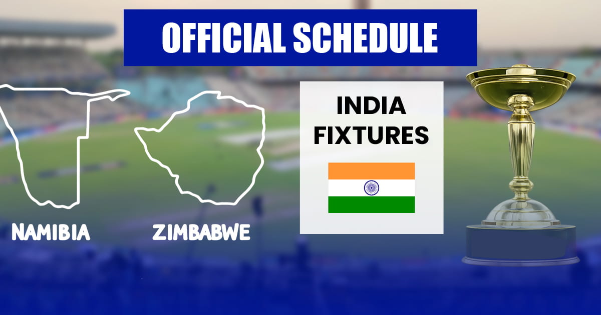 India U19 World Cup 2026 Schedule official fixture list image download