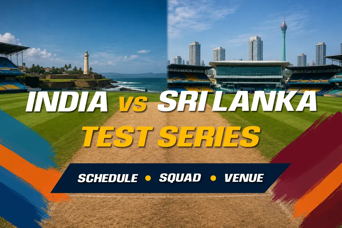 India vs Sri Lanka Test Series 2026 schedule, squads and venues